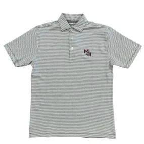 90's MSU Mini Stripe Polo