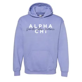 Alpha Chi Omega // DVA Month Sweatshirt