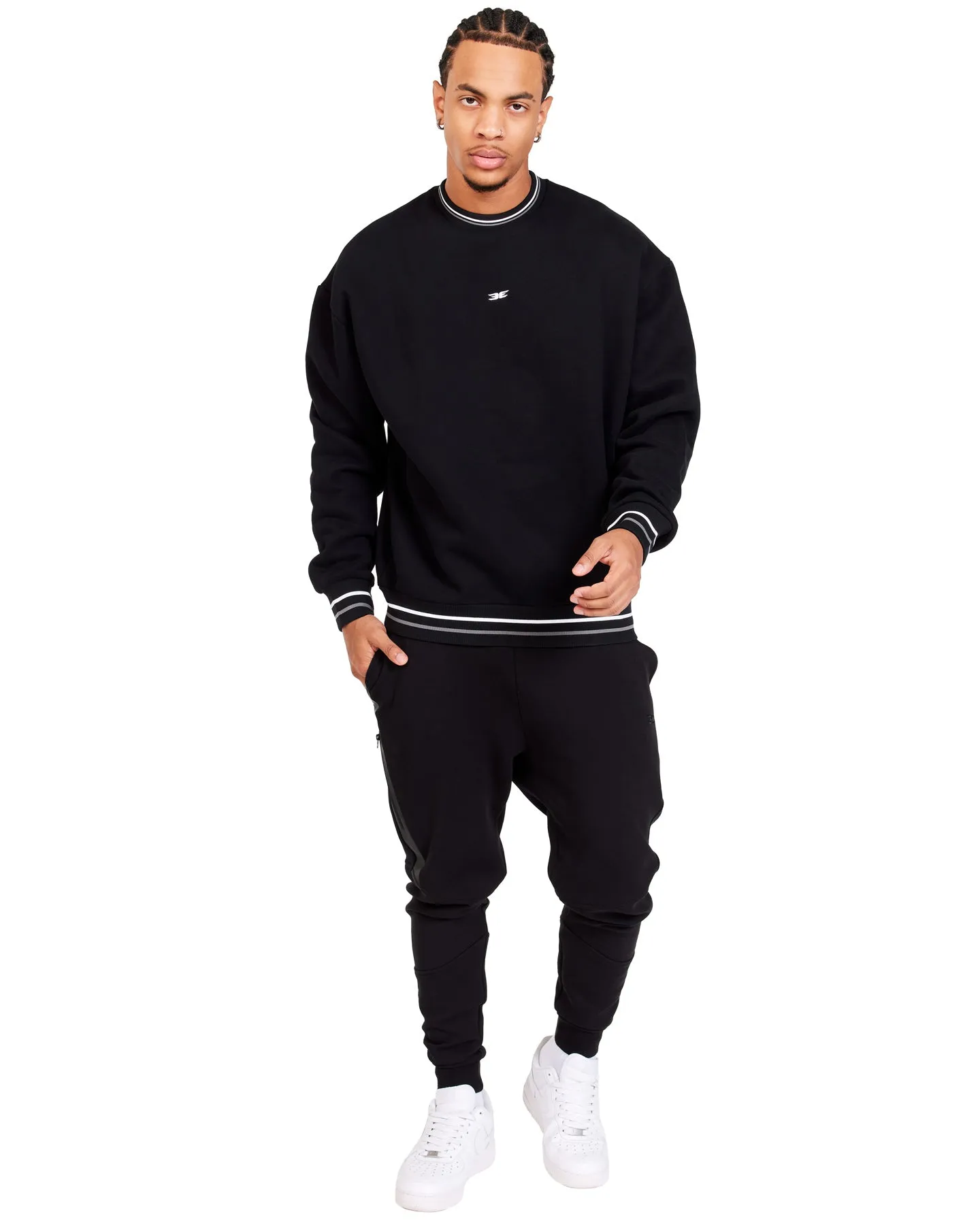 Alpine Crewneck - Black