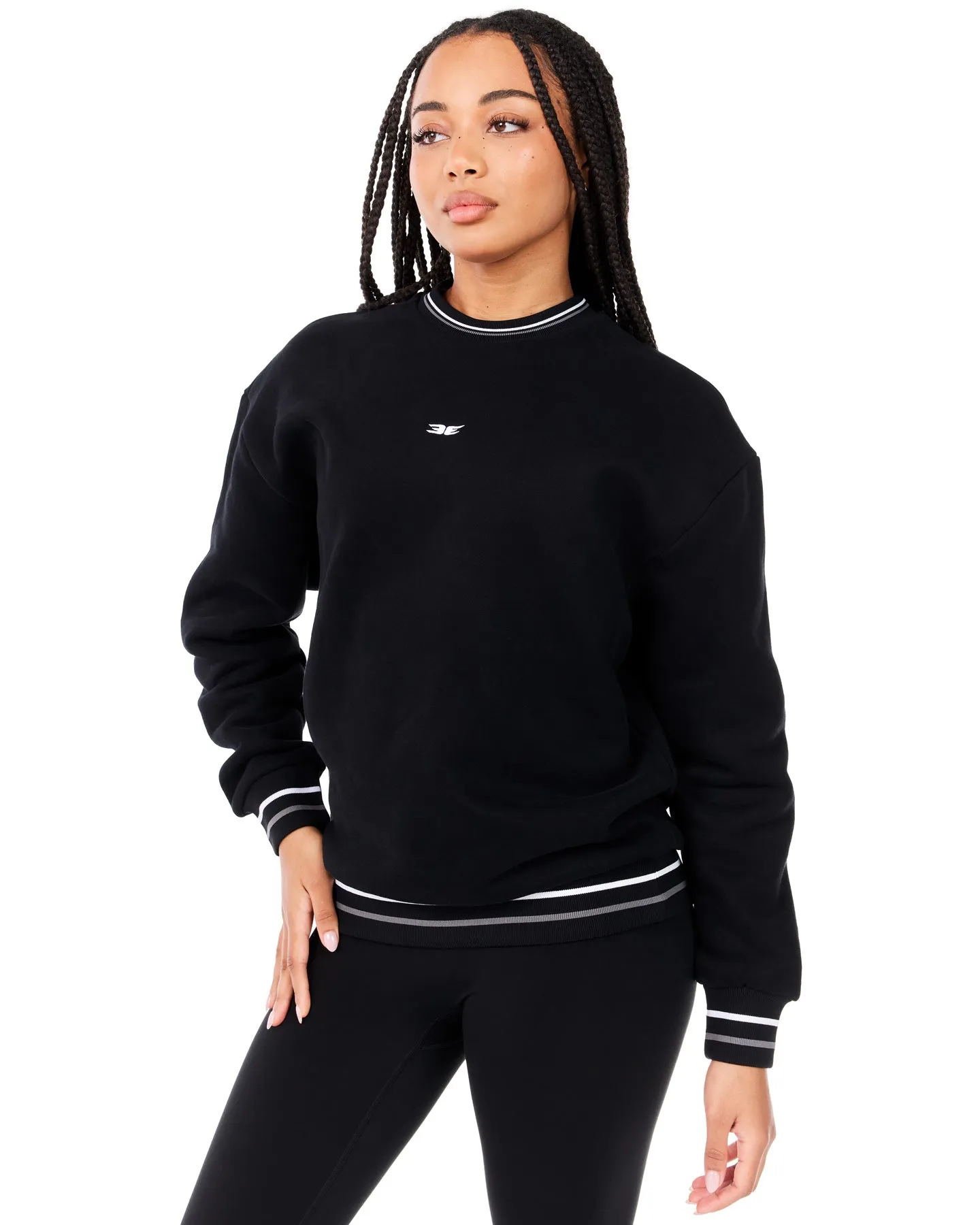 Alpine Crewneck - Black