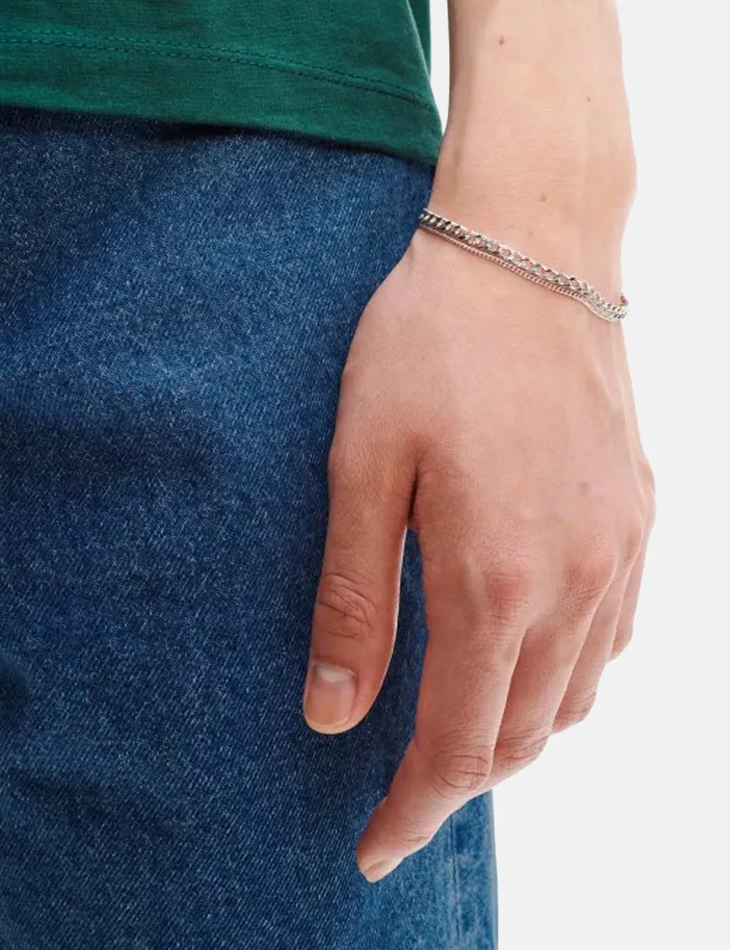 A.P.C. Minimal Bracelet - Silver