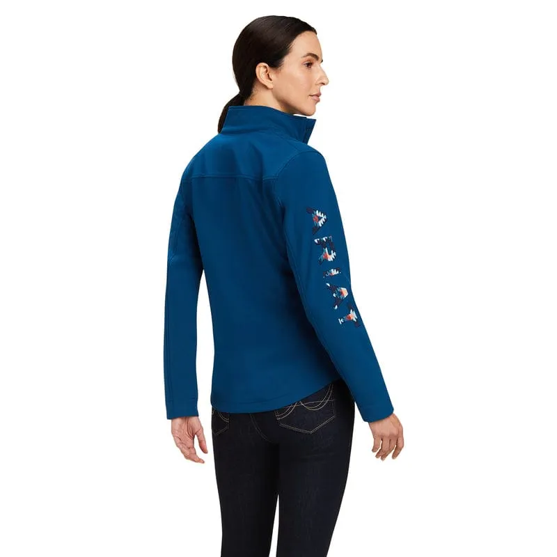 Ariat Jacket Womens Team Softshell Hydra Night Sky