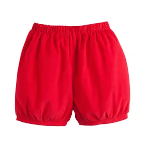 Banded Short - Red Corduroy