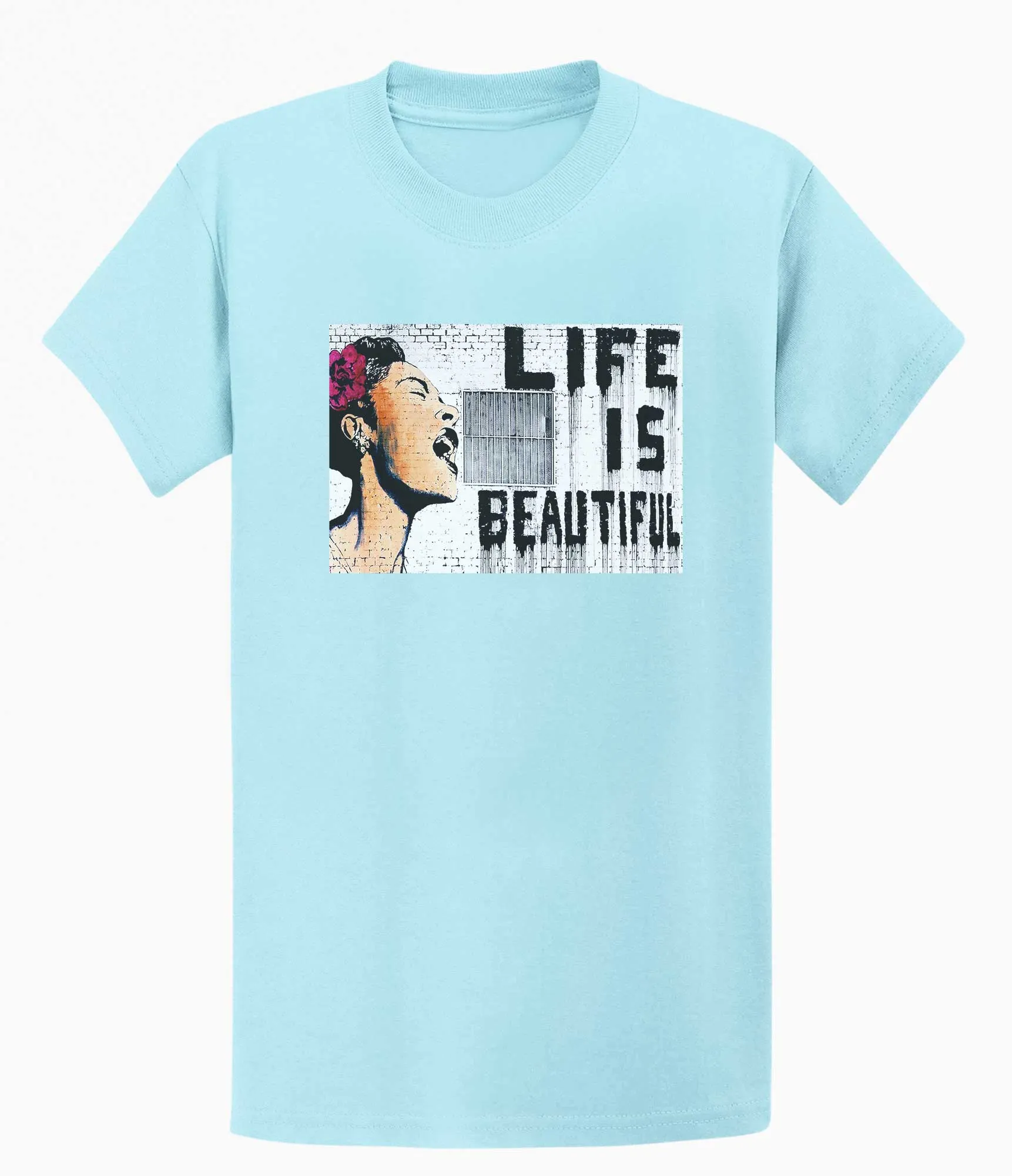 Banksy Men's T-shirt - Life is Beautiful