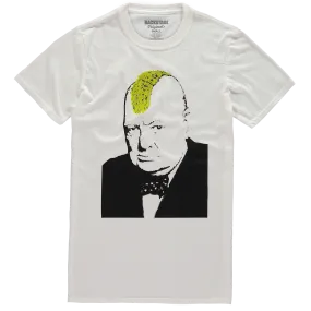 Banksy T-shirt - Churchill Mohawk