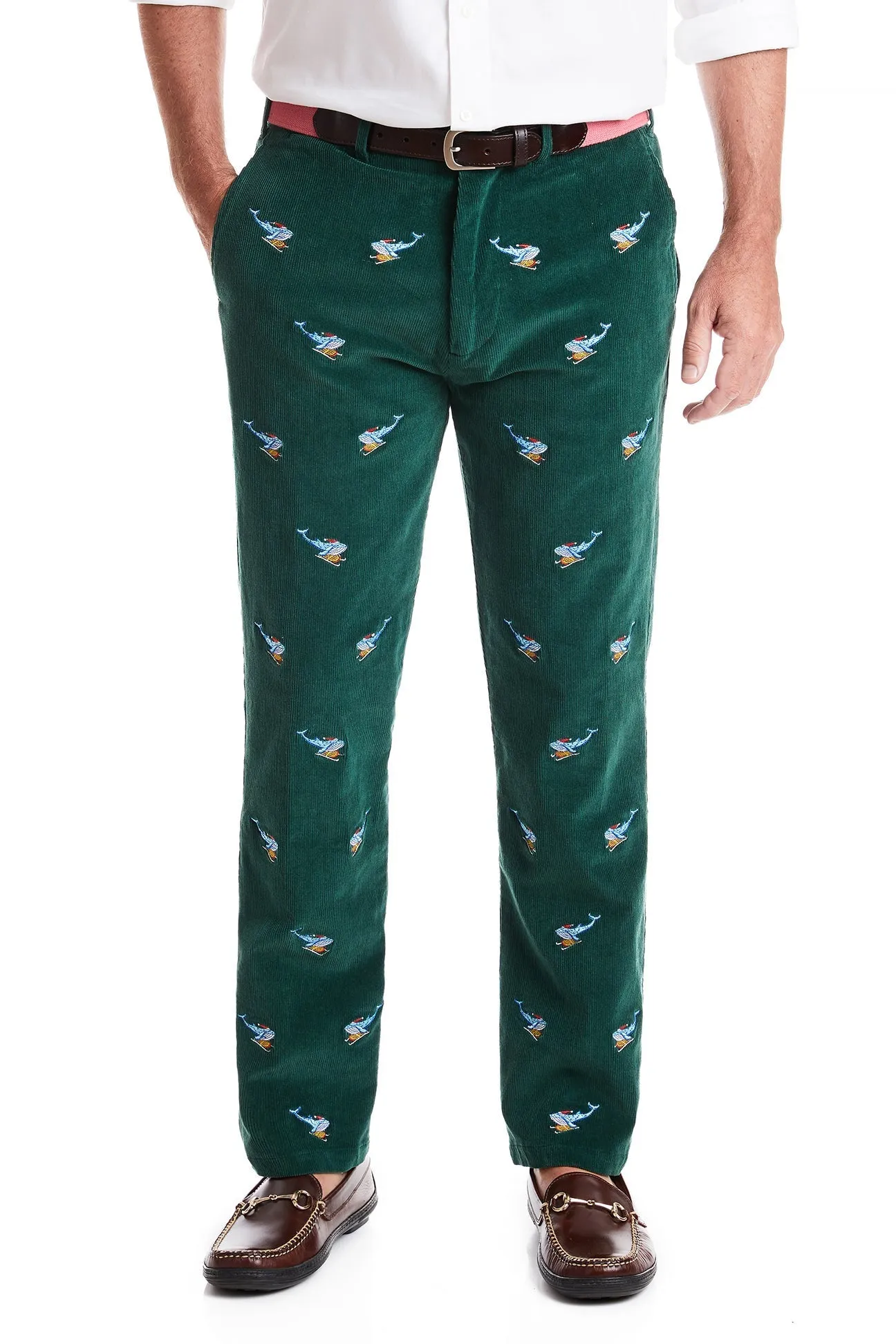 Beachcomber Corduroy Pant Hunter with Nantucket Sleigh Ride