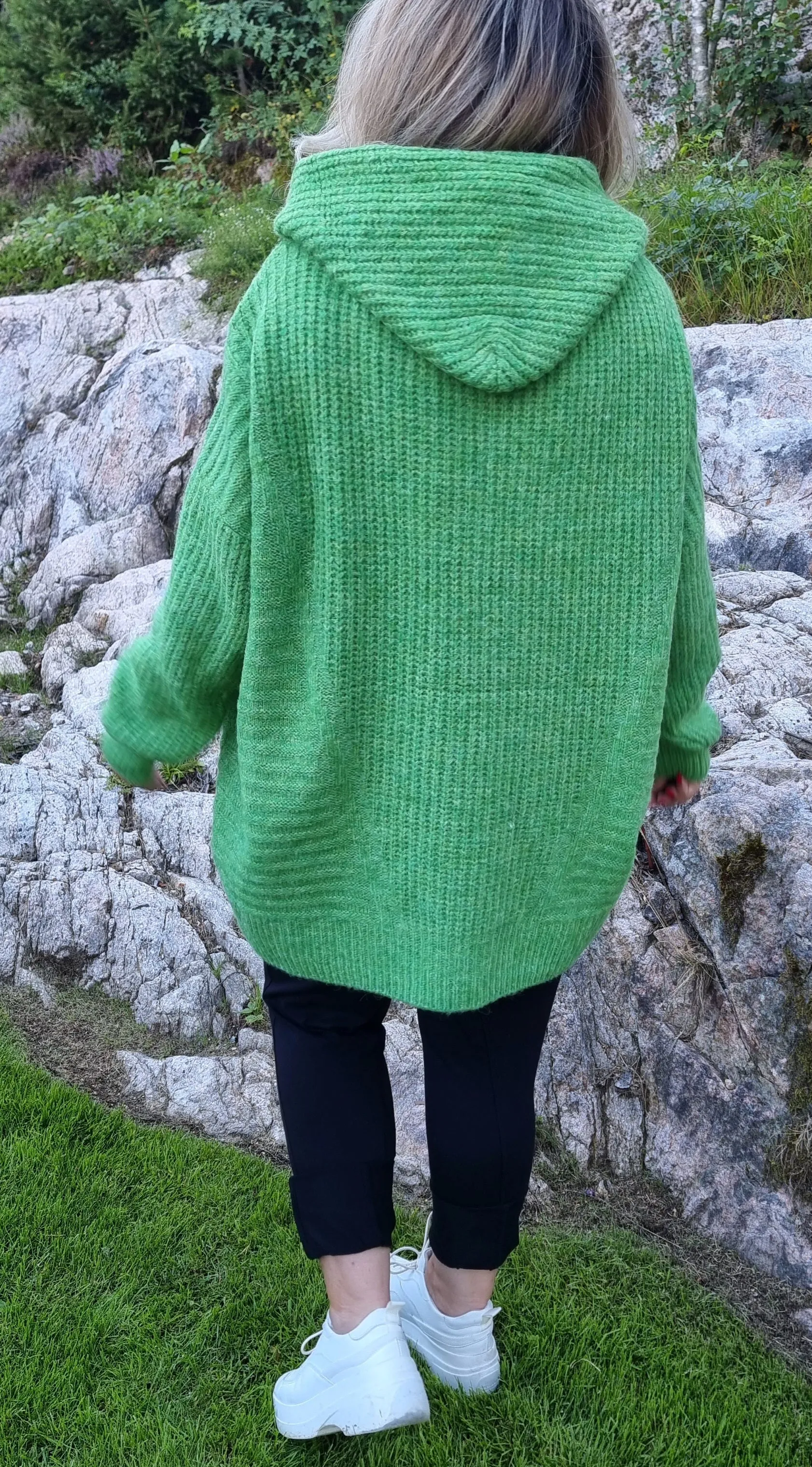 Blow My Mind Sweater Green