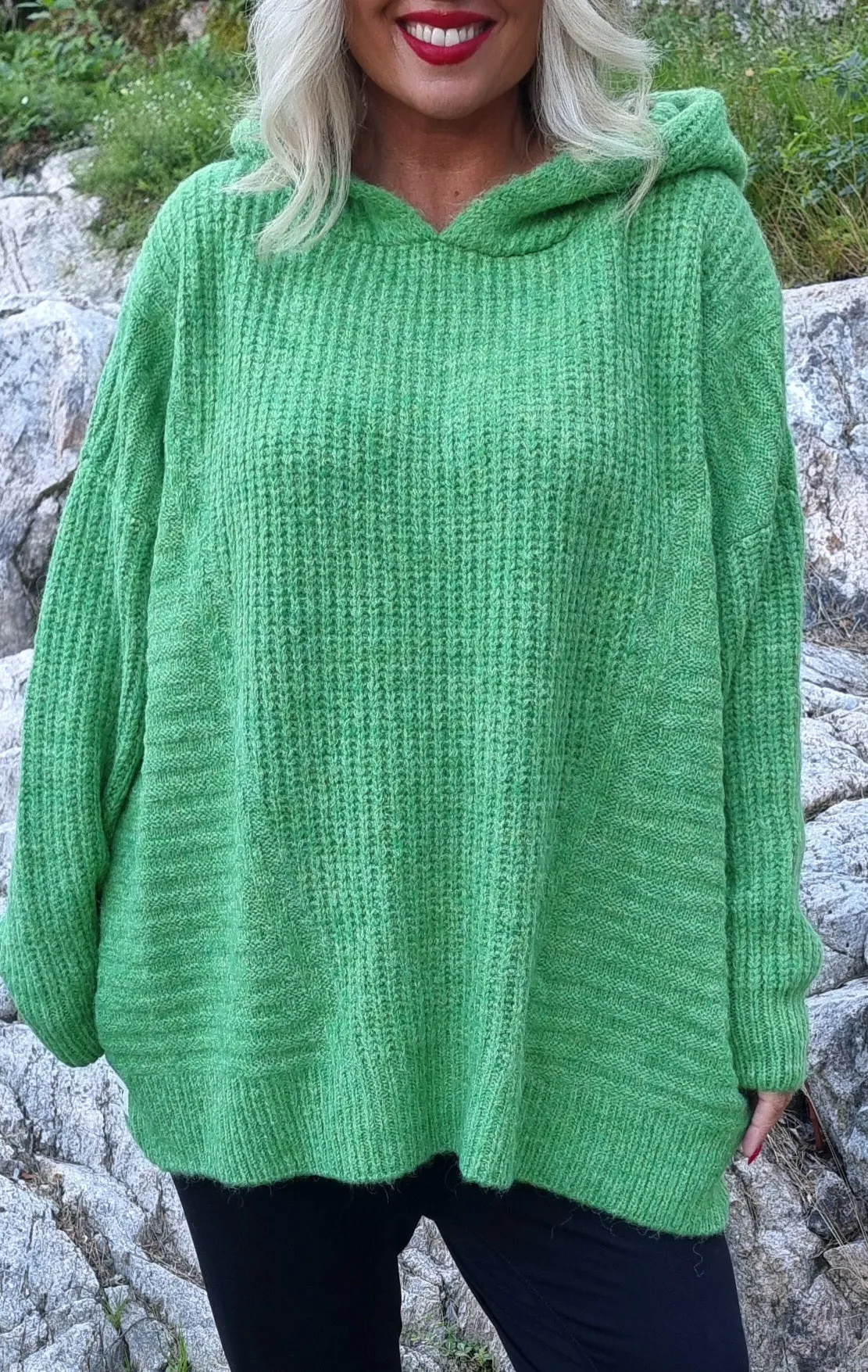 Blow My Mind Sweater Green