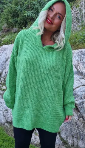 Blow My Mind Sweater Green