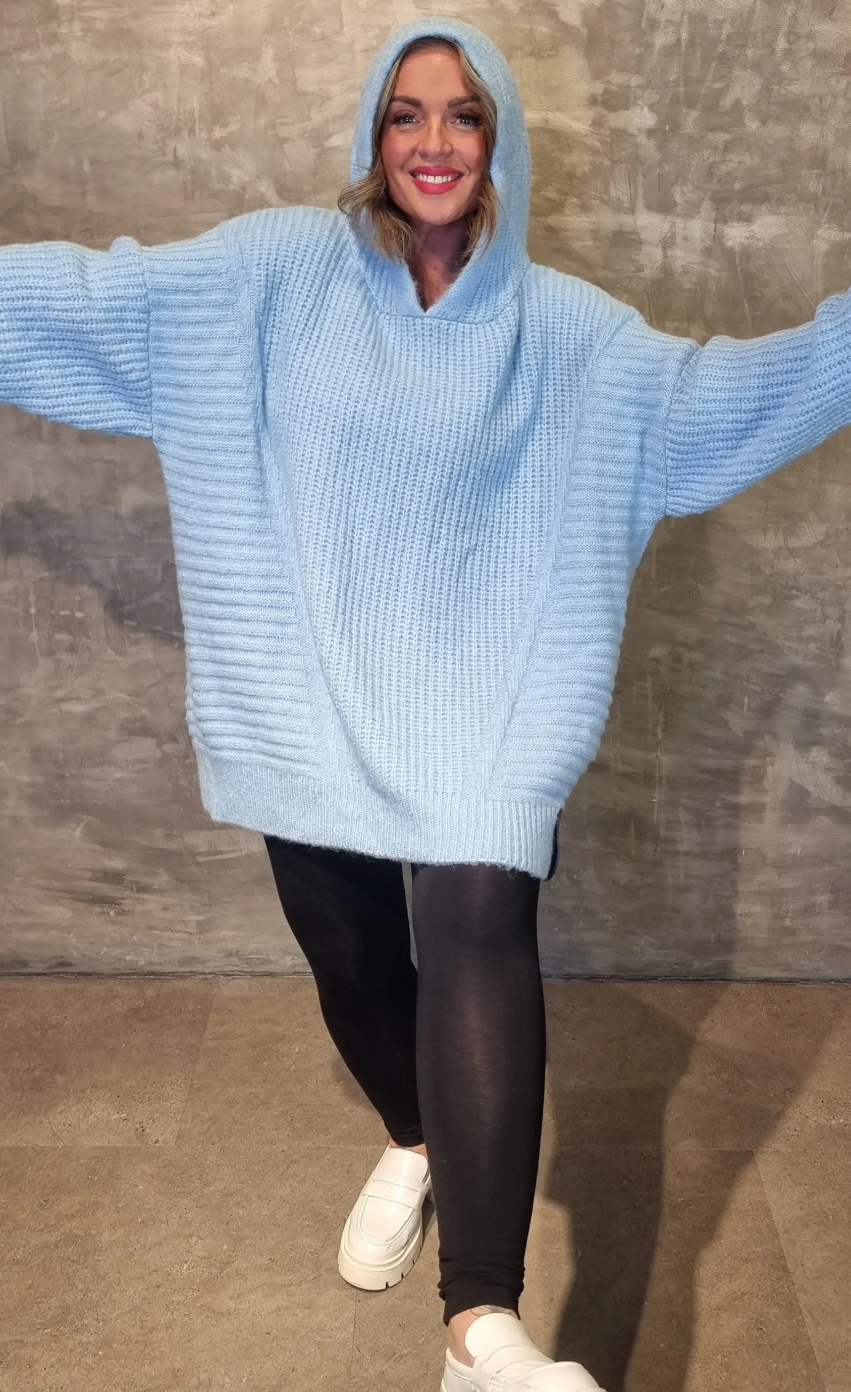 Blow My Mind Sweater Light Blue