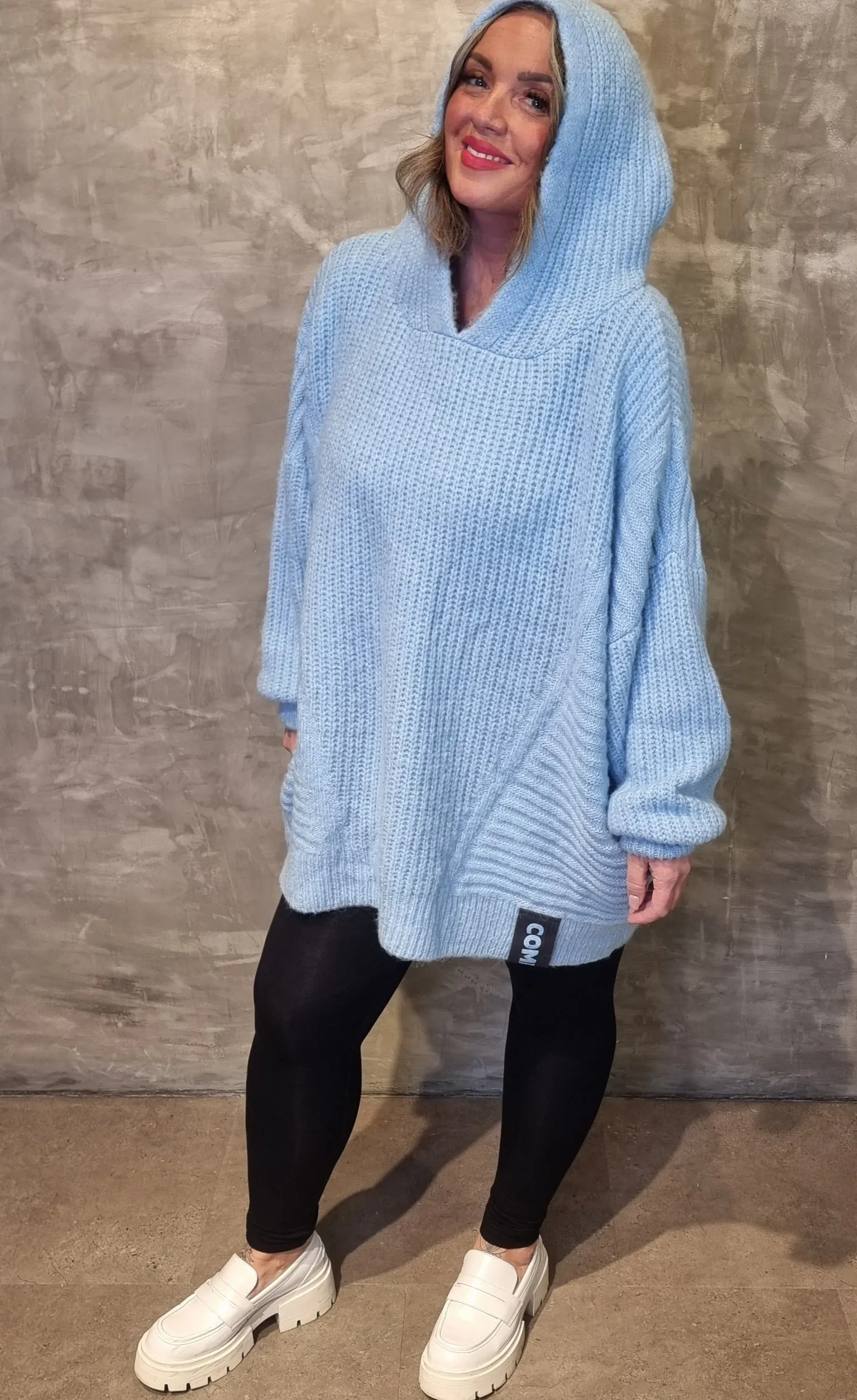 Blow My Mind Sweater Light Blue