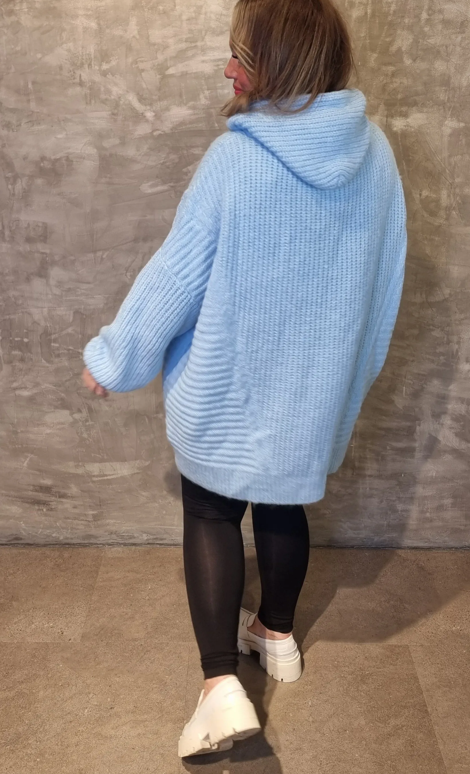 Blow My Mind Sweater Light Blue