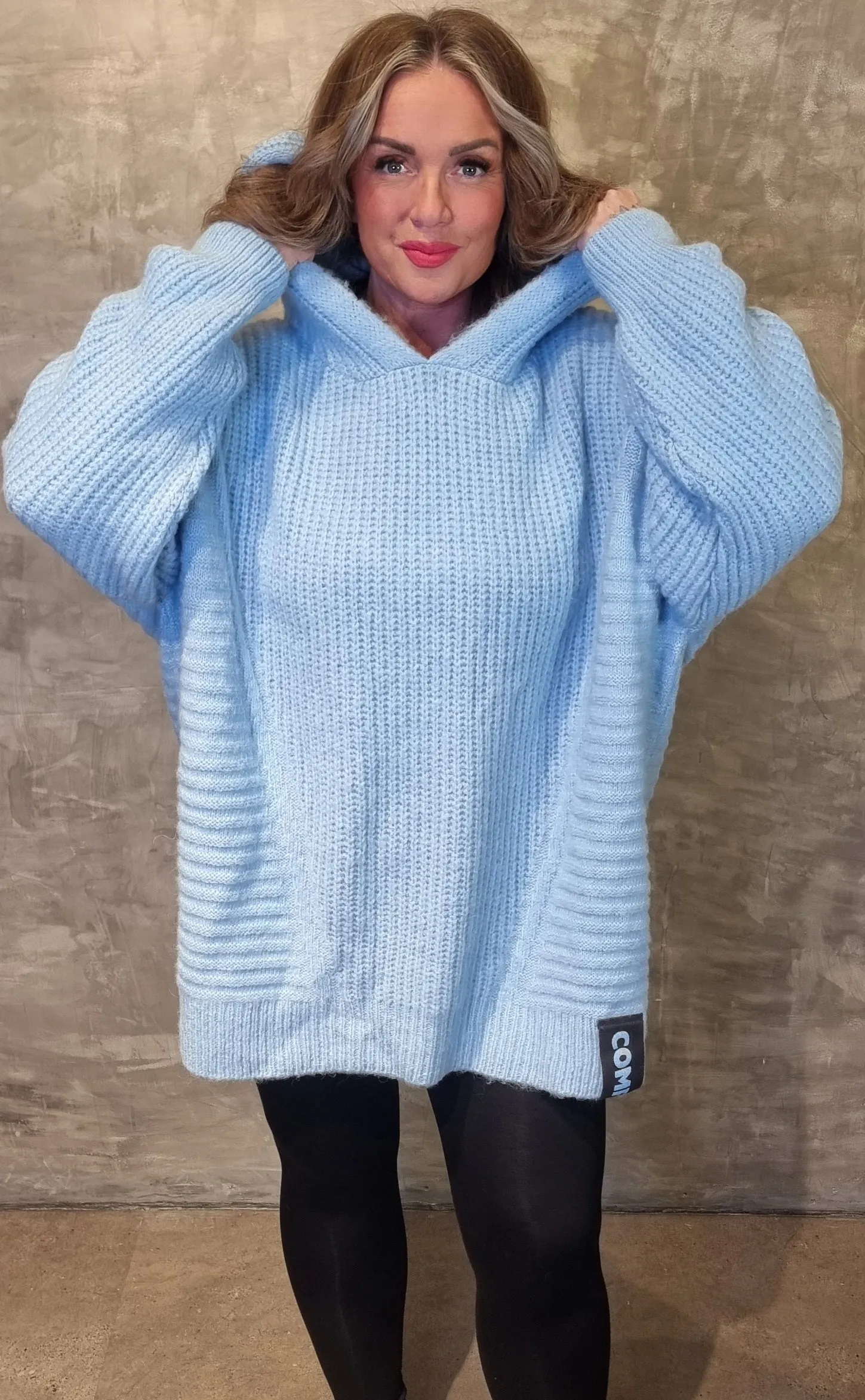 Blow My Mind Sweater Light Blue