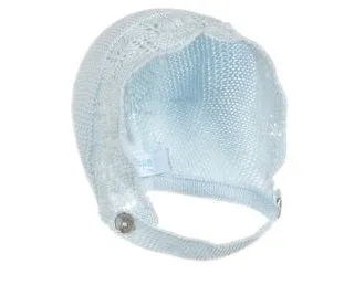 Blue Galera Baby Bonnet