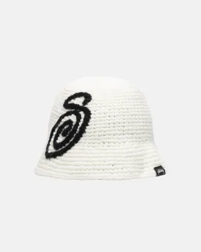 BUCKET HAT SWIRLY S KNIT