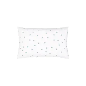 Castle Random Blue Spot Pillowcase