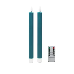 Chambray LED Candle - Set of 2