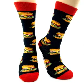 Cheeseburger Socks