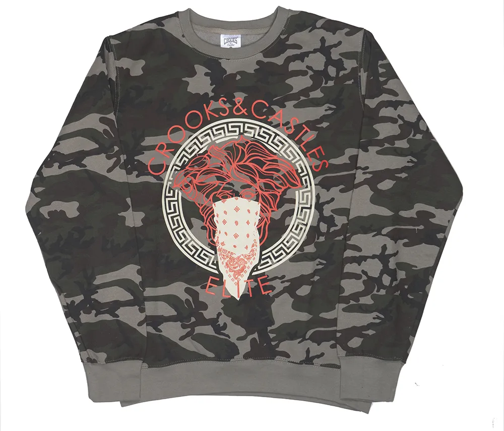 CROOKS & CASTLES ASSORTED CREWNECKS - CCN05