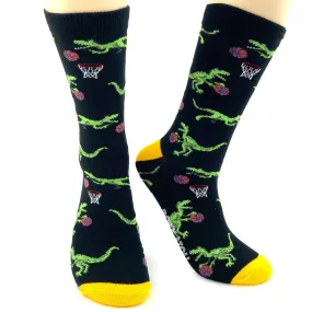 Dinosaurs & Basketball Socks