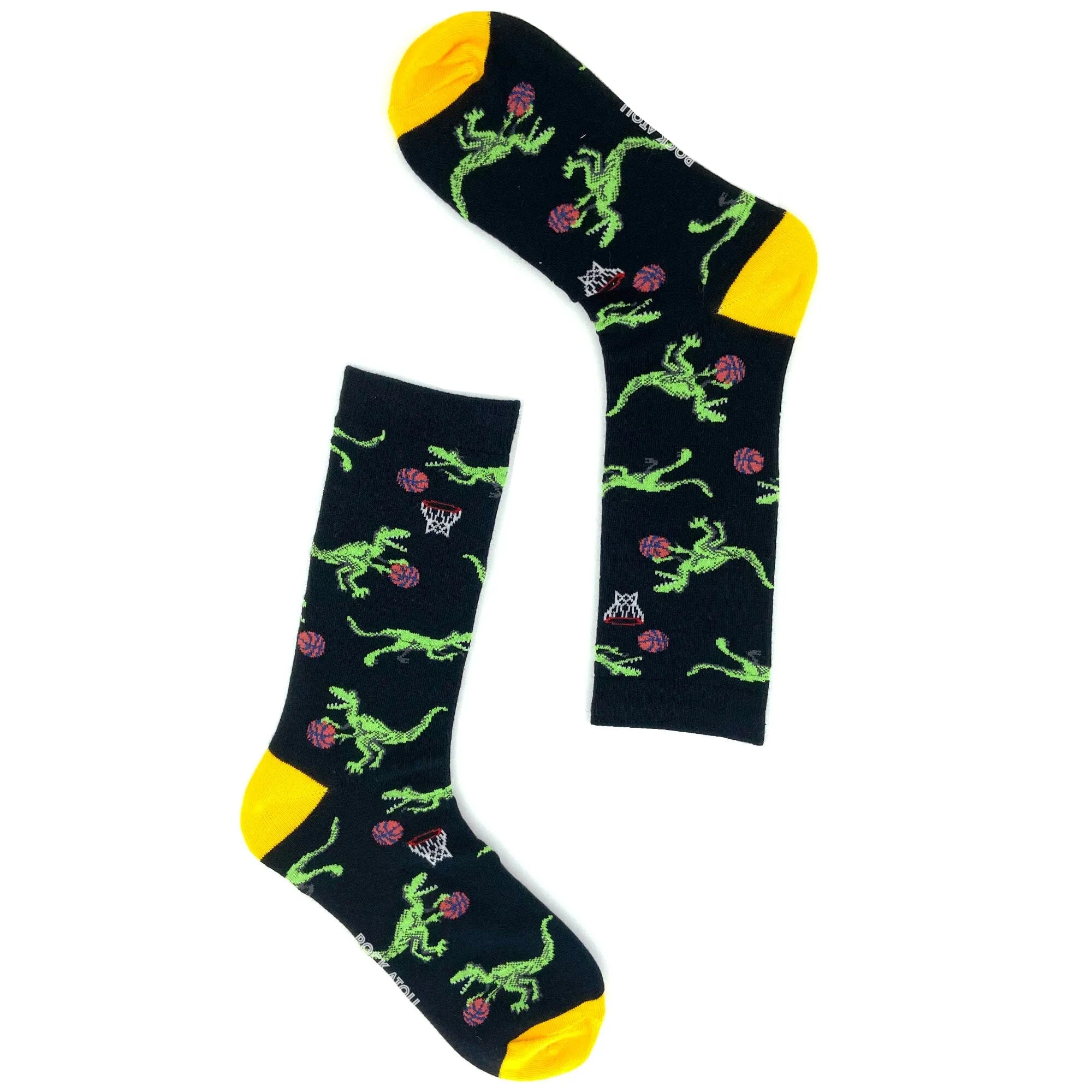 Dinosaurs & Basketball Socks