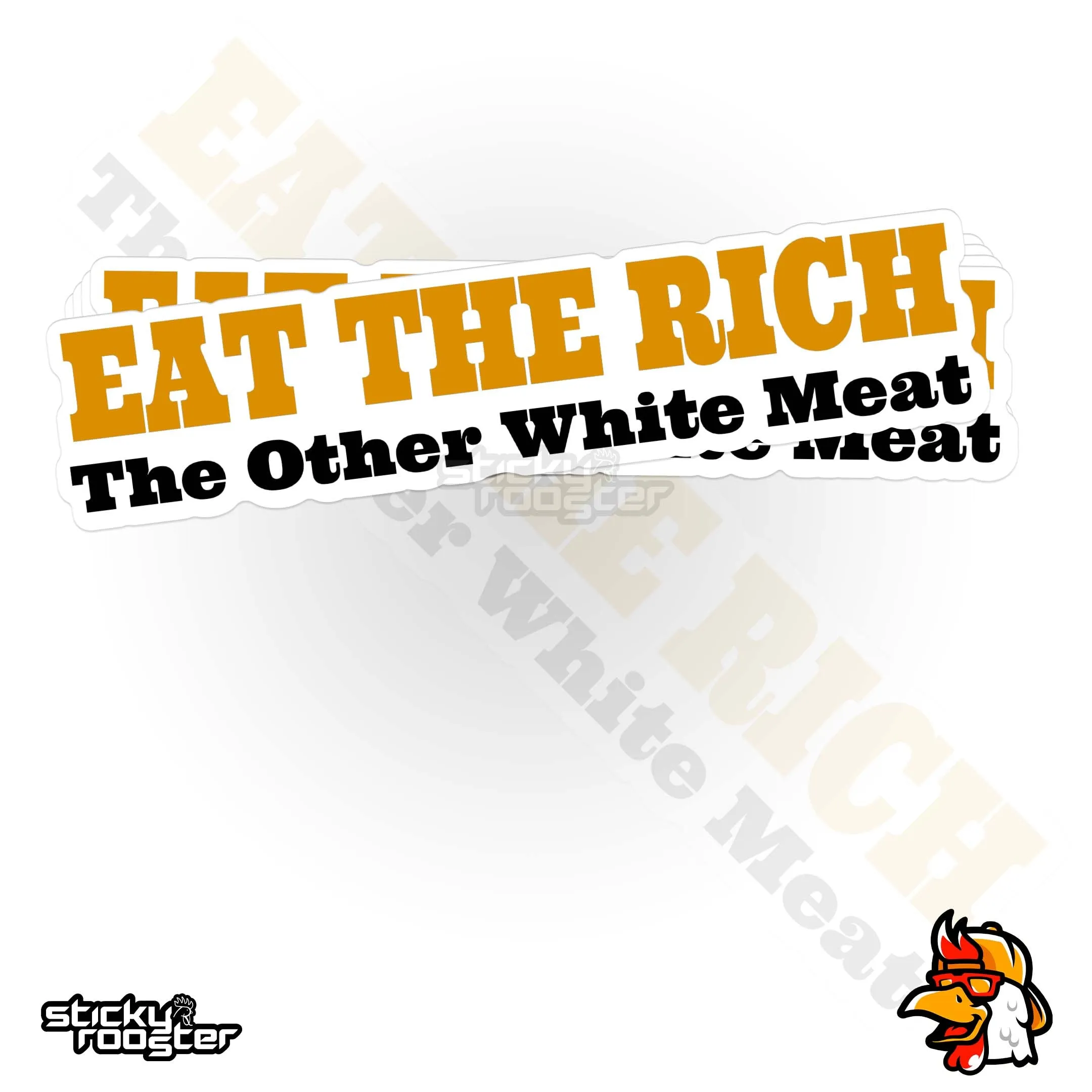 Eat The Rich sticker