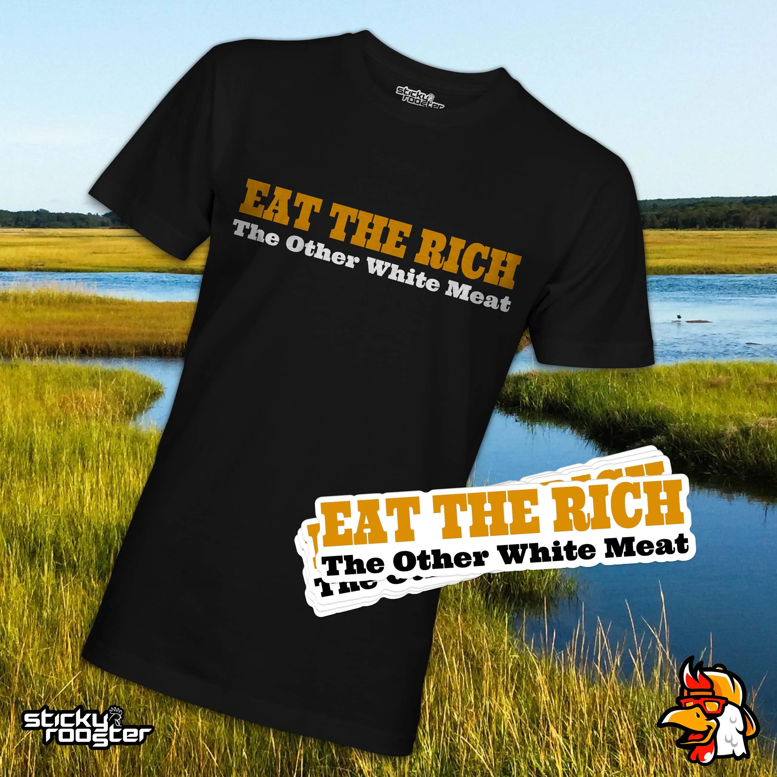 Eat The Rich sticker