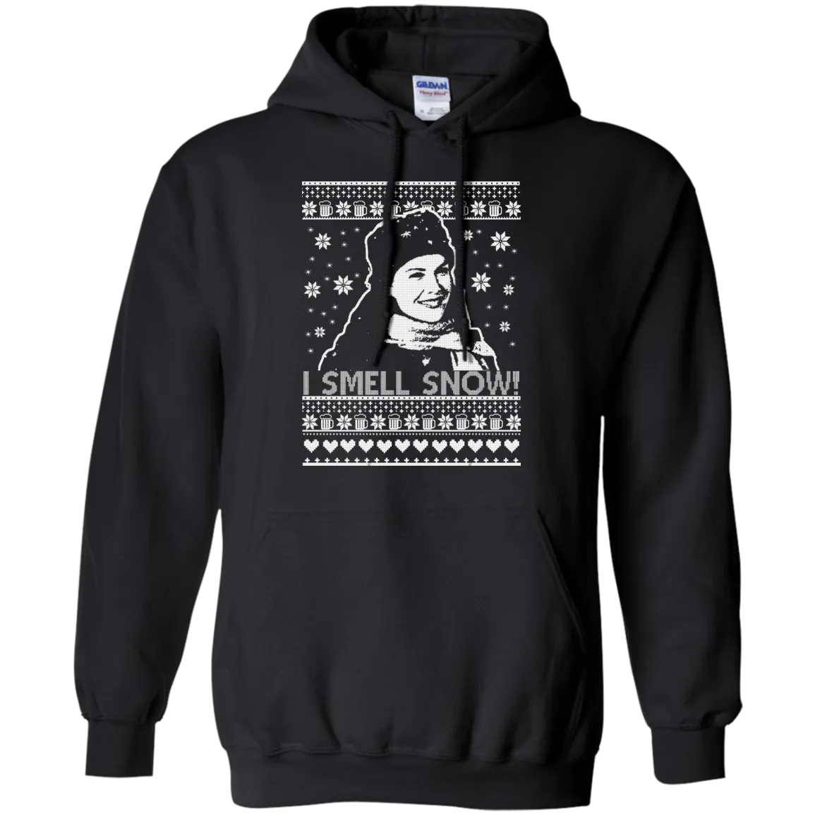 Gilmore Girl Lorelai sweater: I Smell Snow