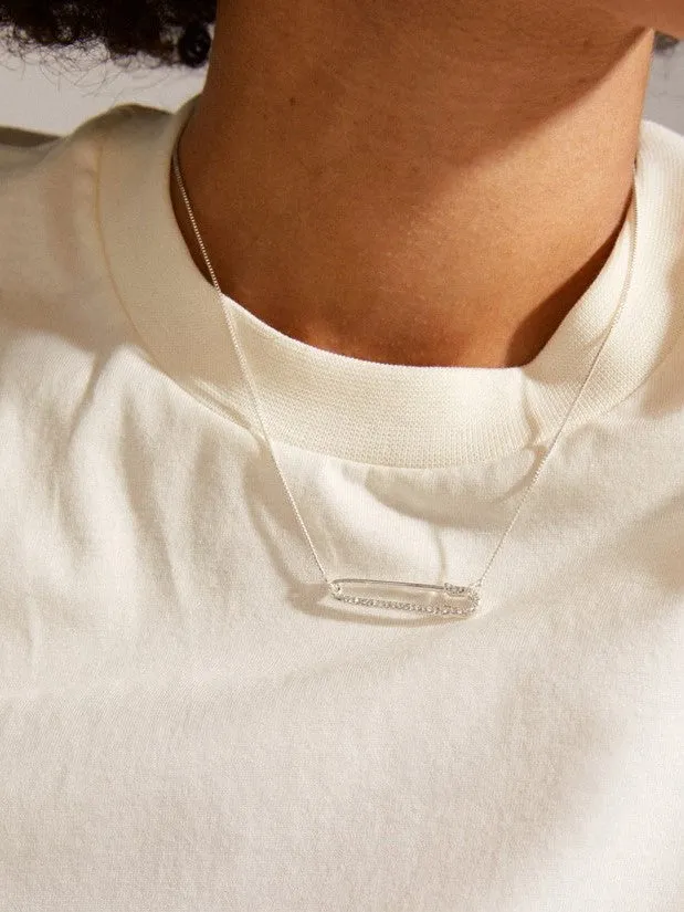 HANNA SCHNBERG x PILGRIM Safety Pin Necklace