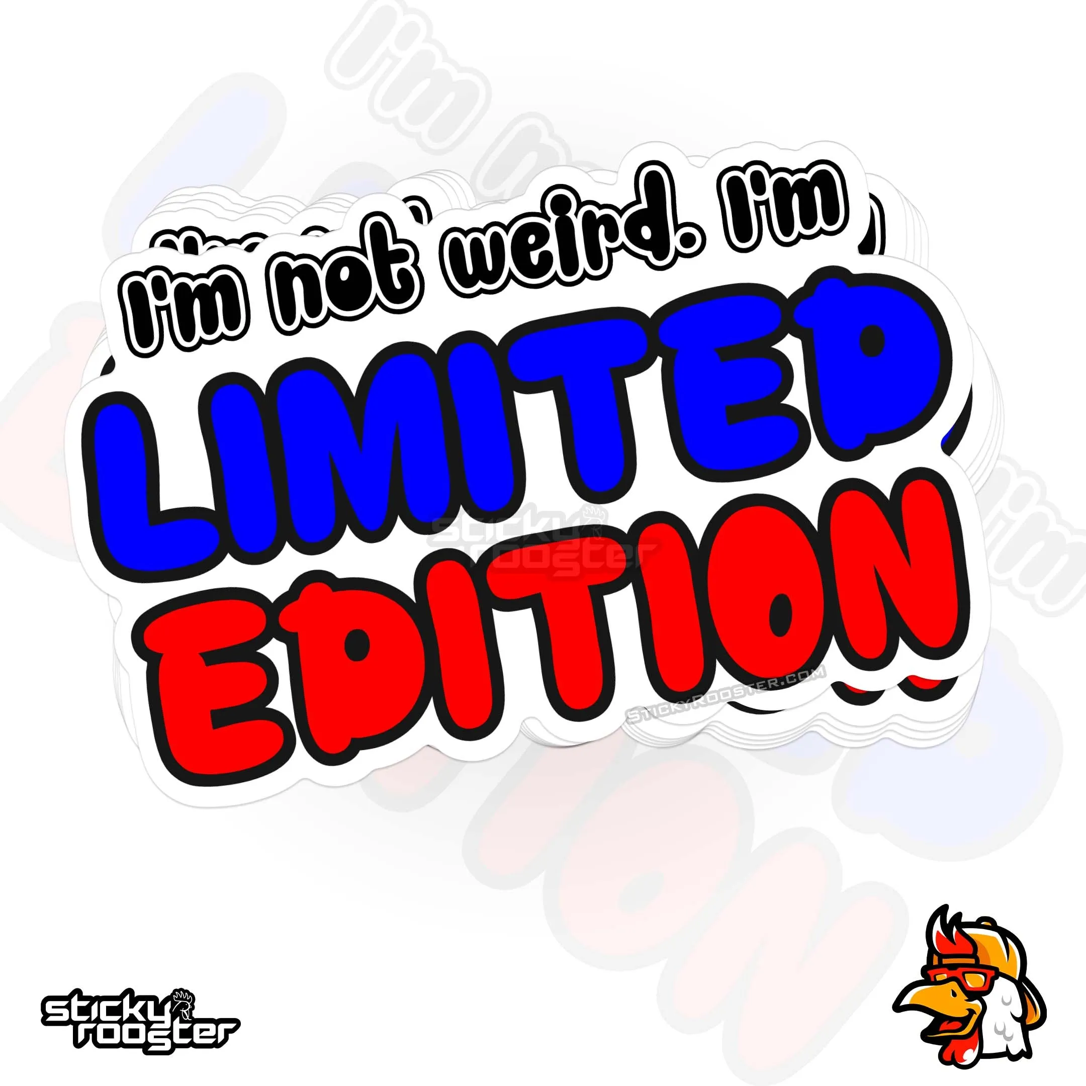 I'm Not Weird sticker