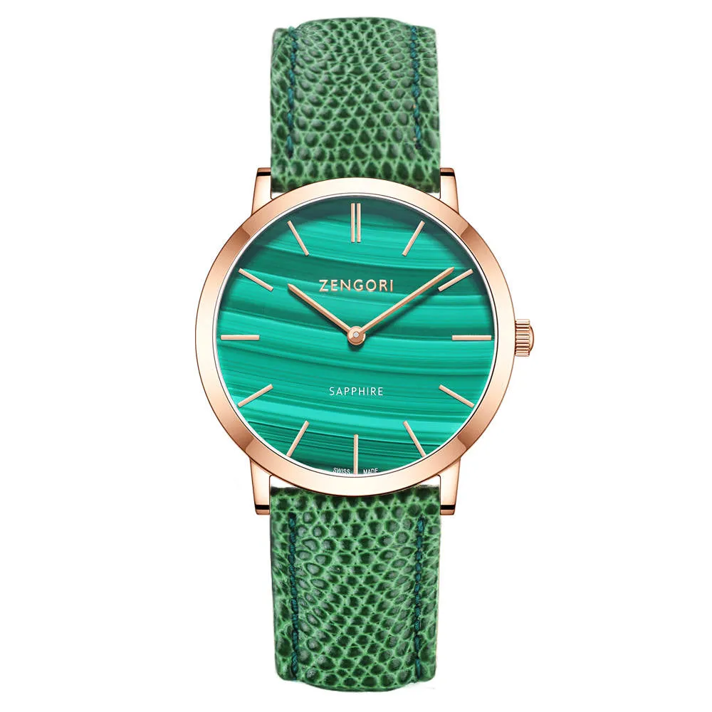 Jemma Malachite Watch