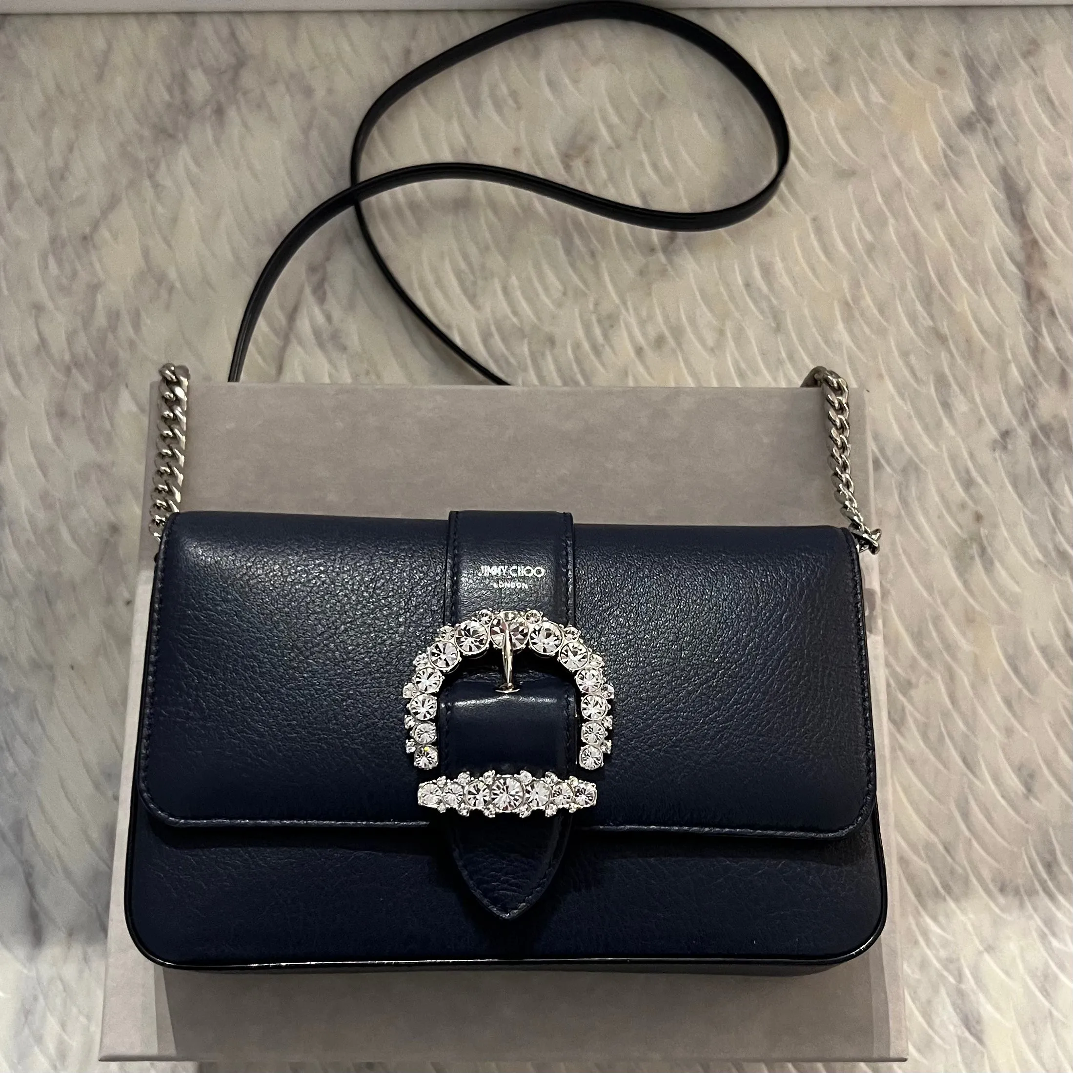 Jimmy Choo Cheri Wallet on Chain Bag