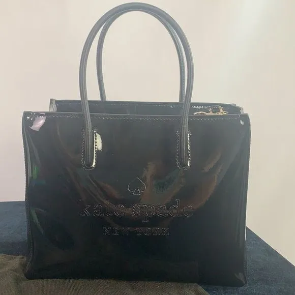 Kate Spade NWT trista patent shopper bag