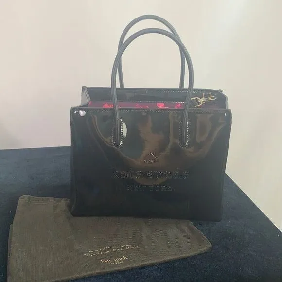 Kate Spade NWT trista patent shopper bag