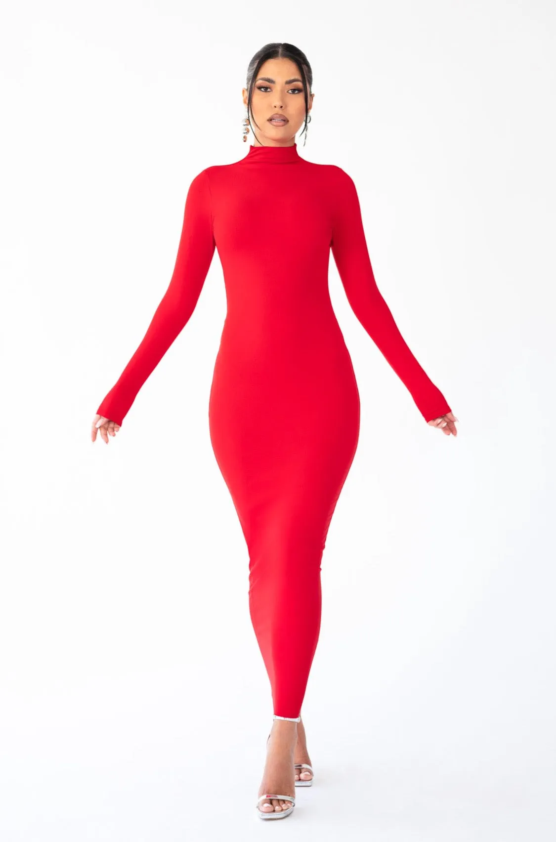 Leona Dress - Red