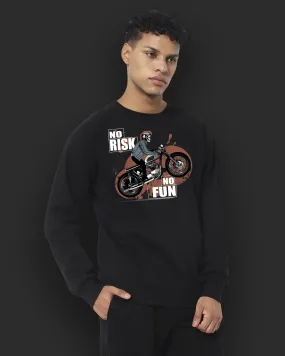 Maverick HW Crew Sweatshirt: Black