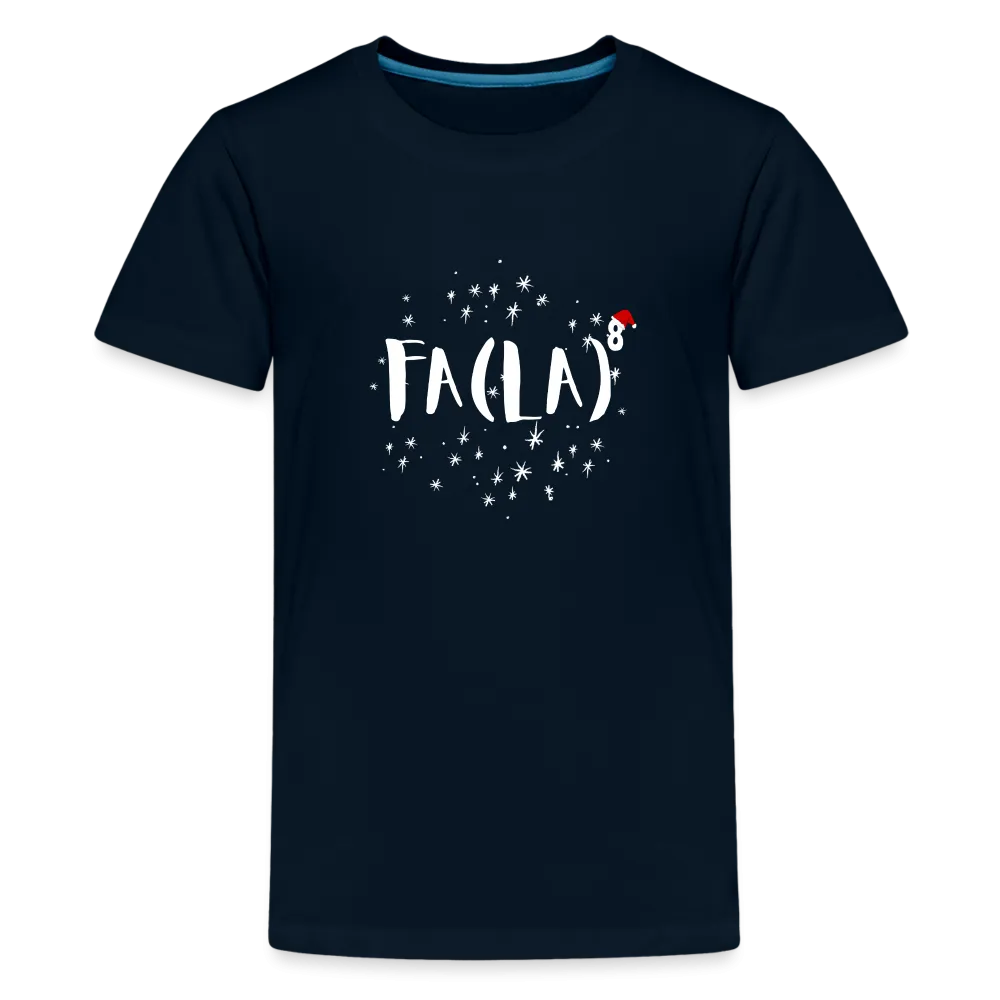 Merry Math-mas: Kids' Premium Holiday Equation Tee