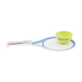 Mud Pie Outdoor Tennis Server Set