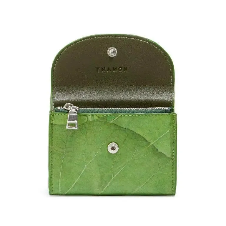 Pippa Vegan leaf coin purse in 4 colours