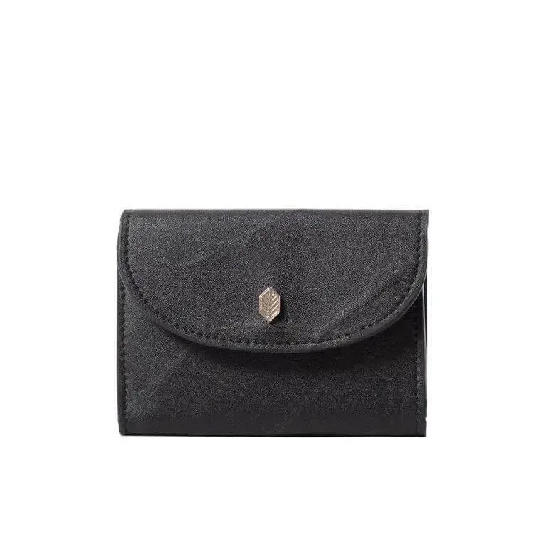 Pippa Vegan leaf coin purse in 4 colours