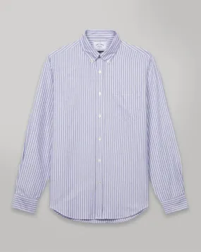 Portuguese Flannel Belavista Long Sleeve Shirt - Blue Stripe