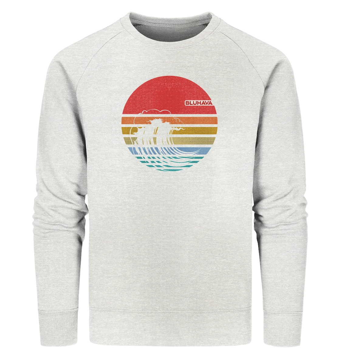 "Vintage Wave" - Unisex Premium Organic Sweatshirt