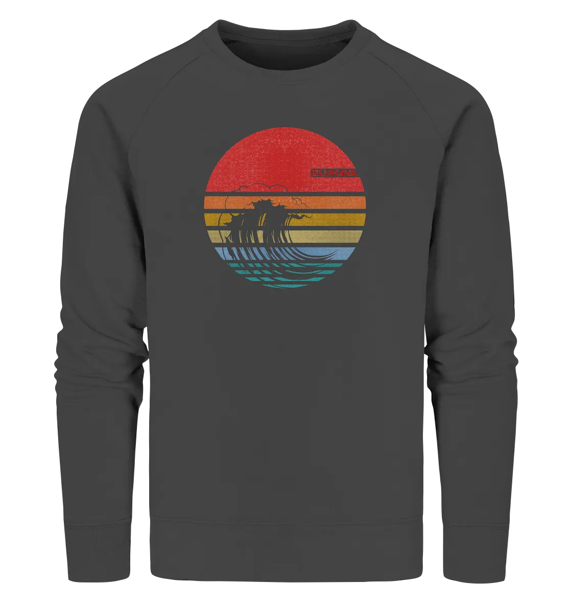 "Vintage Wave" - Unisex Premium Organic Sweatshirt