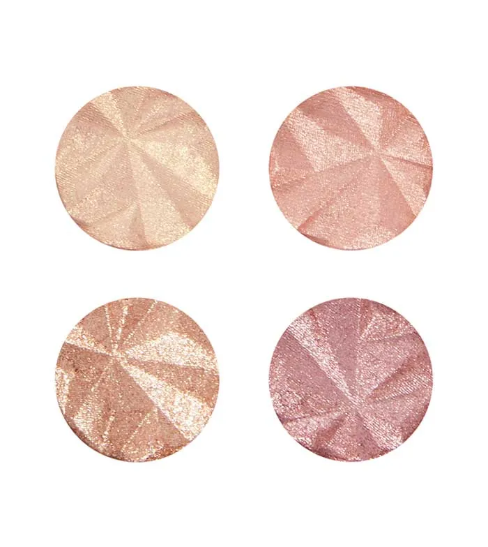 Revolution Pro - *Marilyn Monroe* - Paleta de sombras Eye Quad - Pink Crystal