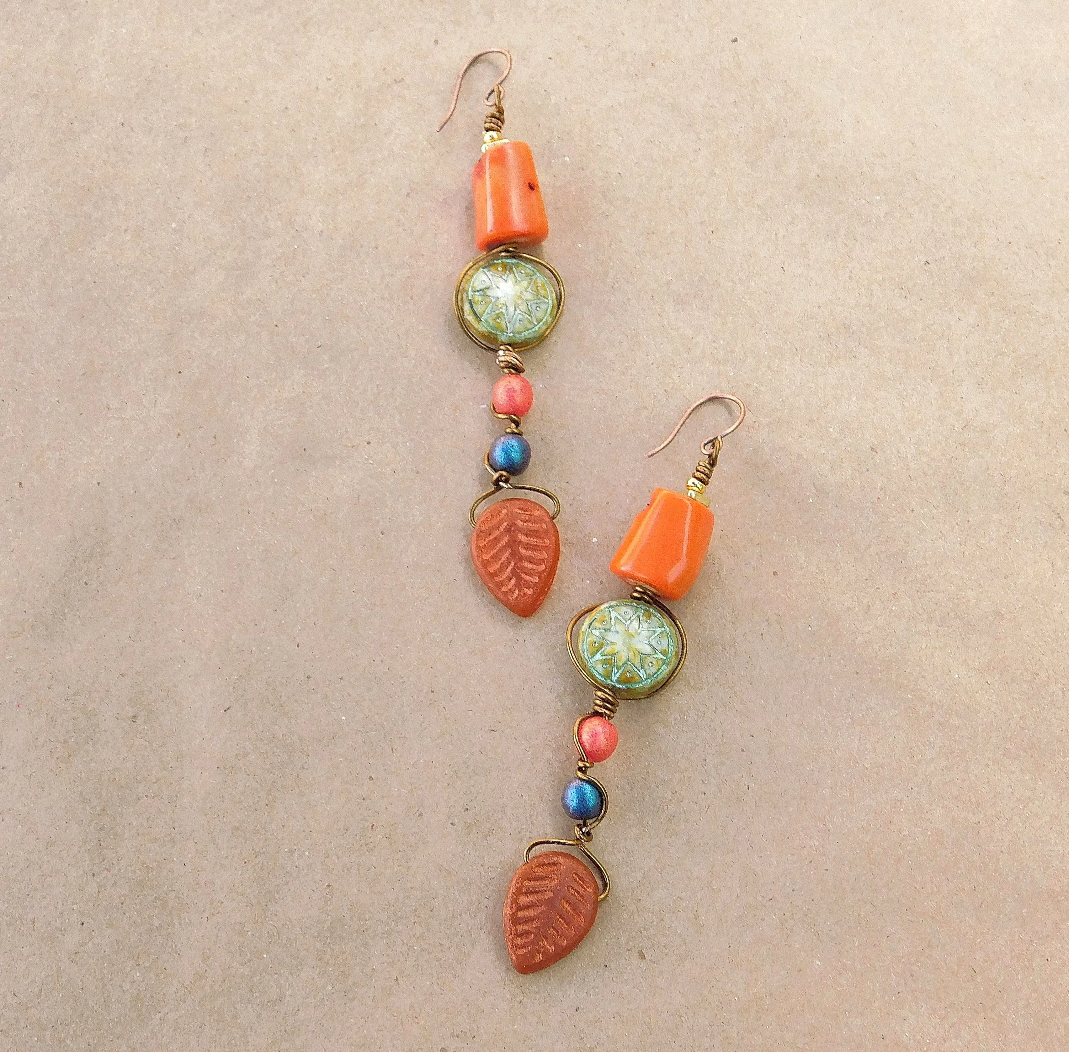 Rustic Bohemian Earrings