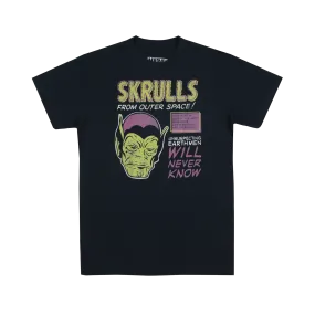 Skrulls From Outer Space Navy Tee