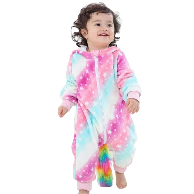 Starry Sky Unicorn Baby Onesie