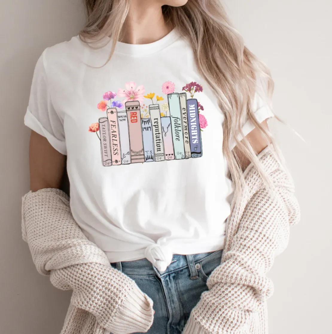 *Swiftie Collection Preorder* Swiftie Book Names Tee