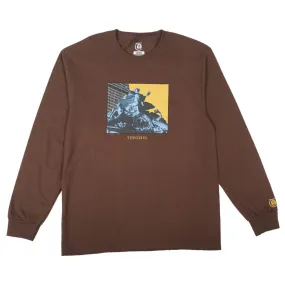 Theories 16mm Mercury Long Sleeve Tee Mocha