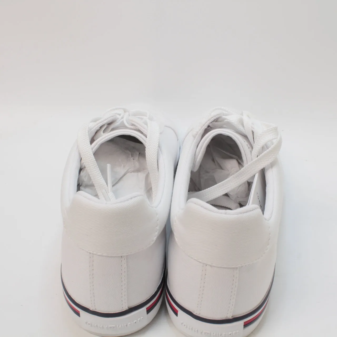 Tommy Hilfiger Essential Stripes Sneakers White Uk Size 6.5